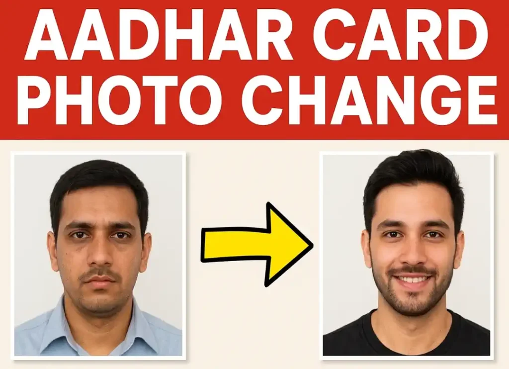 Aadhar Photo Change 2025: घर बैठे ऐसे बदलें आधार कार्ड की फोटो, नहीं जाना पड़ेगा बार-बार सेवा केंद्र 2 Aadhar Photo Change Process
