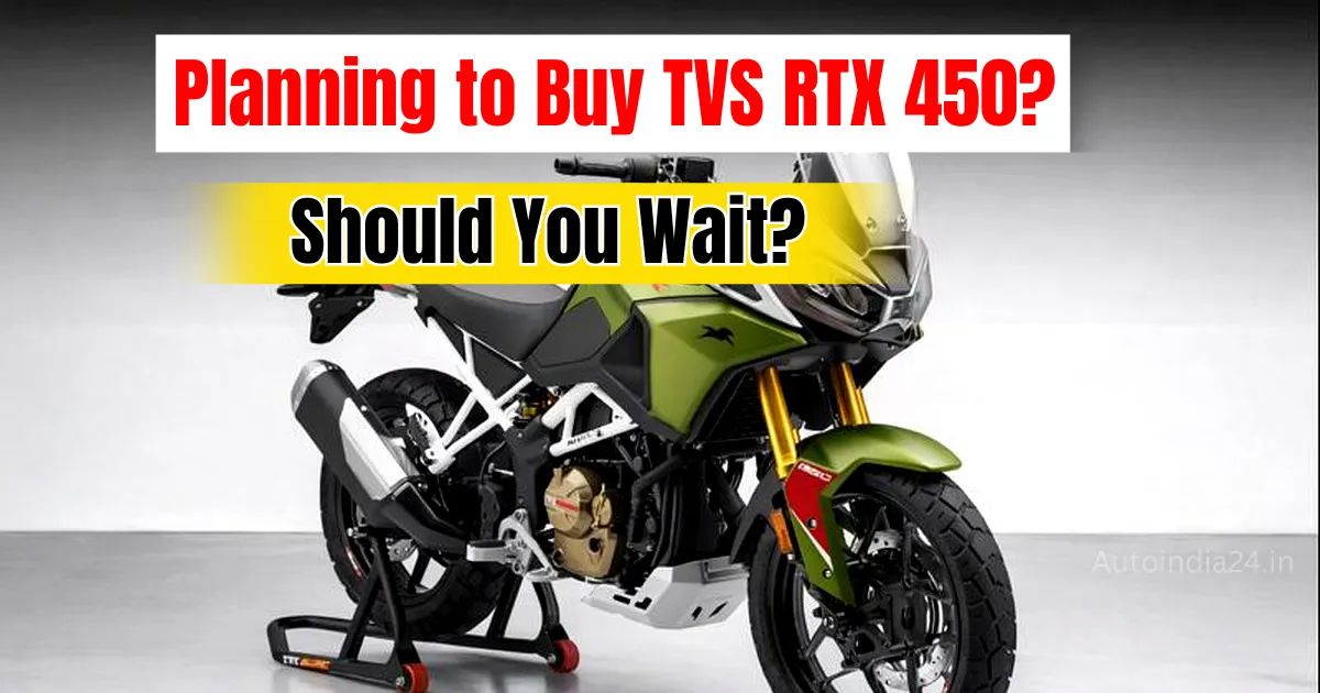TVS RTX 450 Buyers May Want to Wait as BMW F450 GS Raises Questions