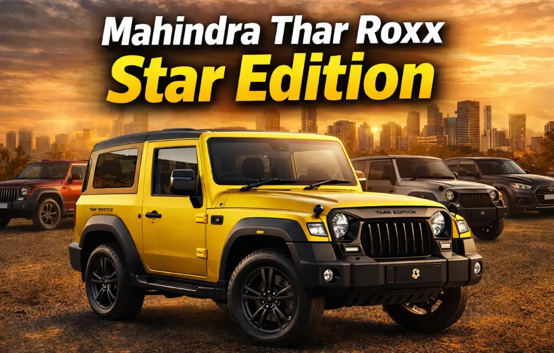 Mahindra Thar Roxx Star Edition