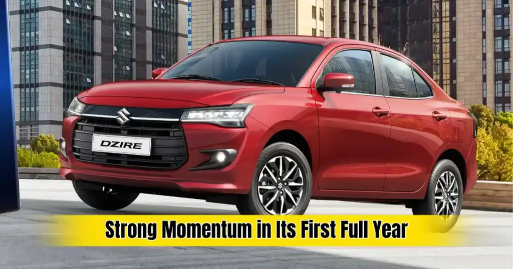 Maruti Dzire Sales 2025: Dzire Becomes India’s Best-Selling Car, Beats Tata Punch