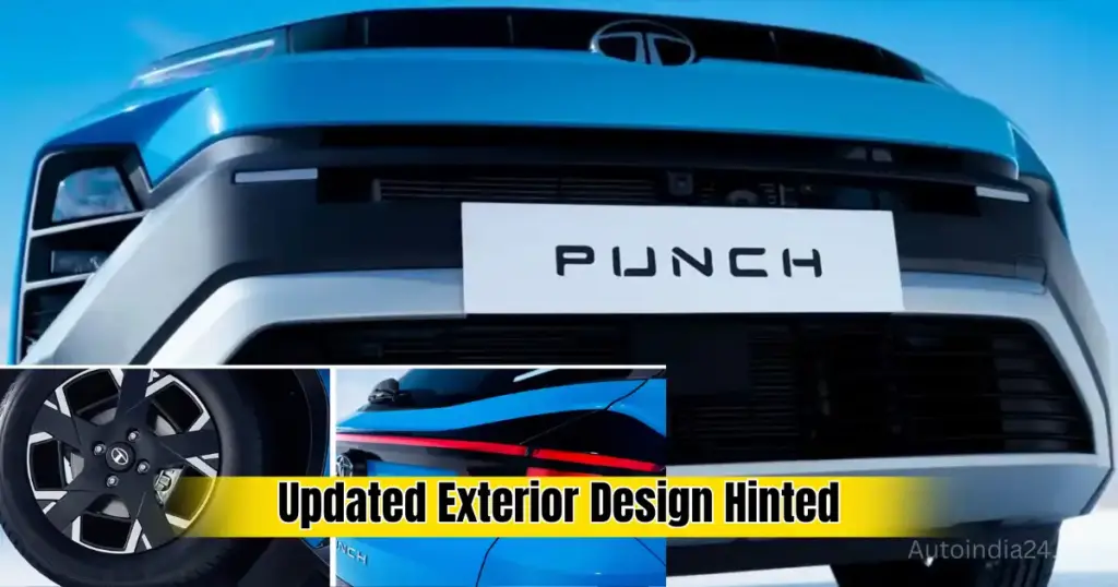 New Tata Punch Facelift Teased Ahead of January 13 Launch: Design & Feature Details