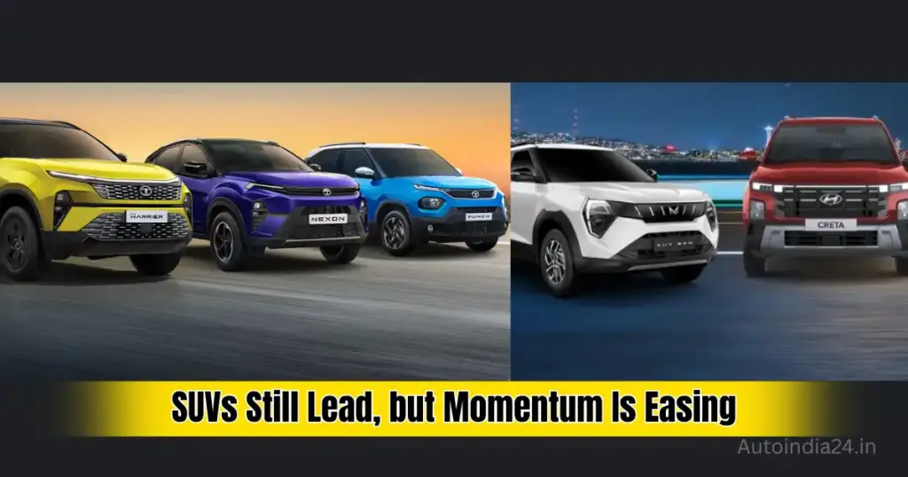 Sedan vs SUV Sales in India 2025: Sedans Hold Ground Despite SUV Boom