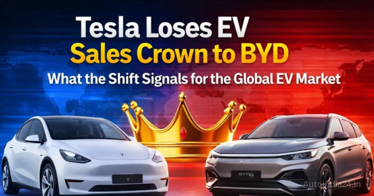 Tesla Loses EV Sales Crown to BYD: What the Shift Signals for the Global EV Market